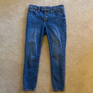 Madewell 9” Mid-Rise Skinny Crop Jean